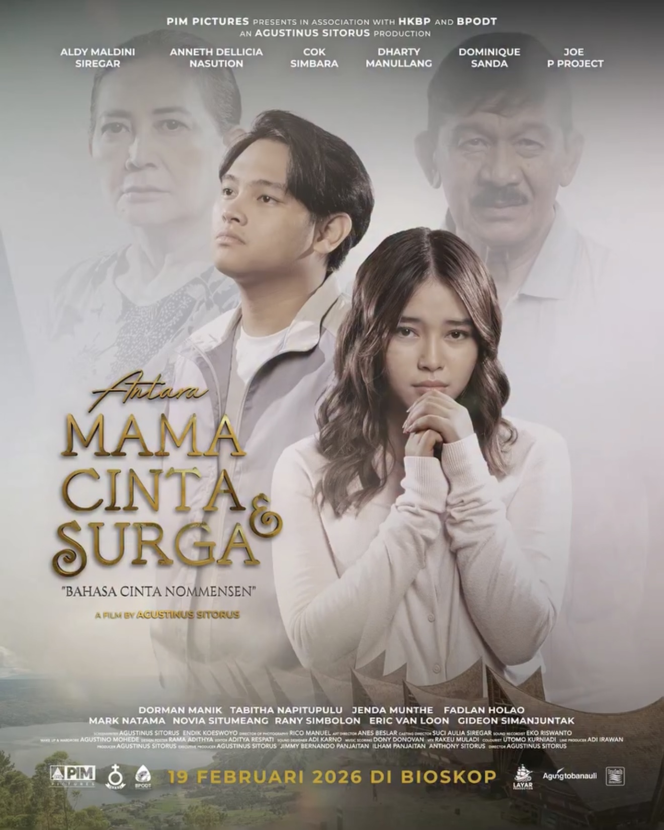 Film Antara Mama, Cinta dan Surga Rilis, Komitmen BPODT Promosikan Wisata Rohani Tapanuli Utara